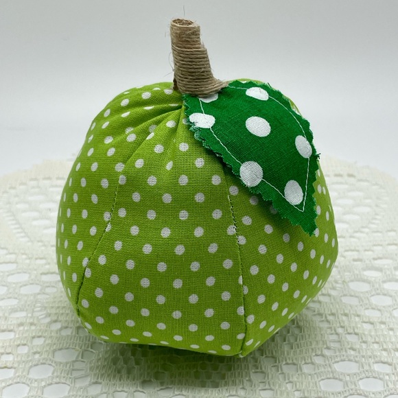 Hand Crafted | Kitchen | Handmade Stuffed Fabric Green Apple | Poshmark